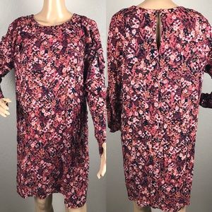 H&M floral long sleeve dress sz 10